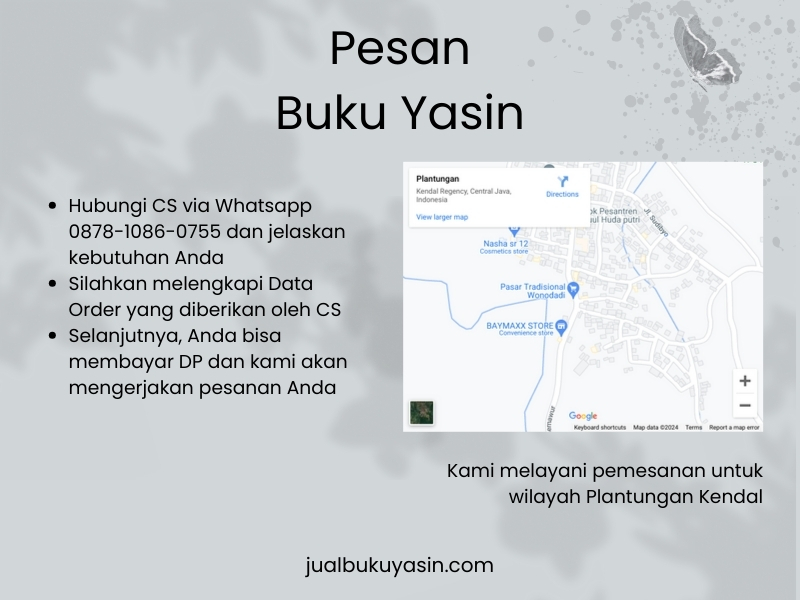 Percetakan Buku Yasin Plantungan Kendal, Tempat Cetak Buku Yasin Plantungan Kendal, Tempat Bikin Buku Yasin di Plantungan Kendal