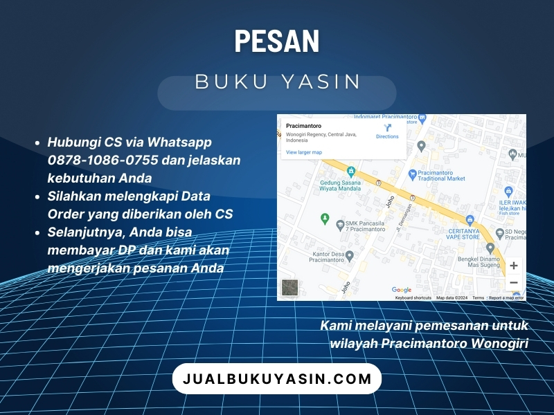 Percetakan Buku Yasin Pracimantoro Wonogiri, Tempat Cetak Buku Yasin Pracimantoro Wonogiri, Tempat Bikin Buku Yasin di Pracimantoro Wonogiri