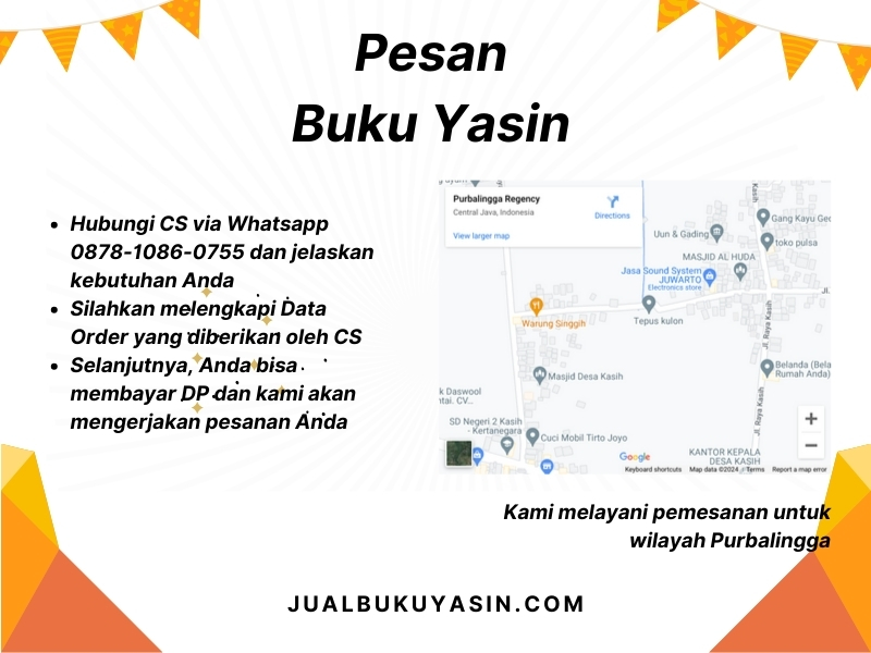 Percetakan Buku Yasin Purbalingga, Tempat Cetak Buku Yasin Purbalingga, Tempat Bikin Buku Yasin di Purbalingga