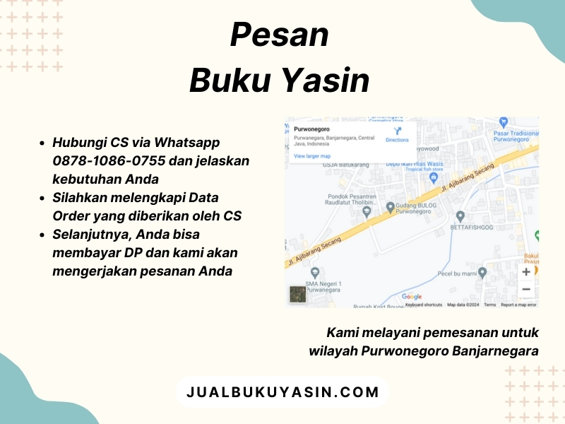 Cetak Buku Yasin Batur Banjarnegara