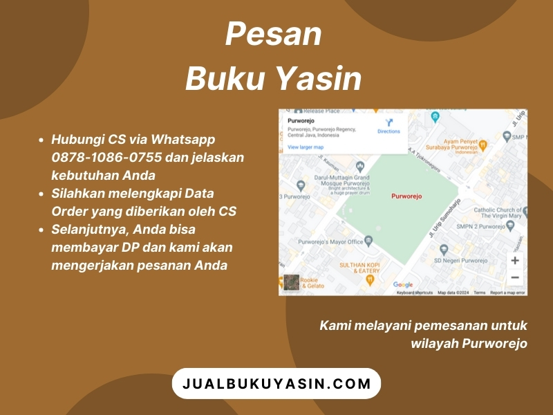 Percetakan Buku Yasin Purworejo, Tempat Cetak Buku Yasin Purworejo, Tempat Bikin Buku Yasin di Purworejo
