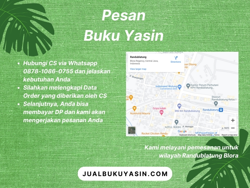 Percetakan Buku Yasin Randublatung Blora, Tempat Cetak Buku Yasin Randublatung Blora, Tempat Bikin Buku Yasin di Randublatung Blora