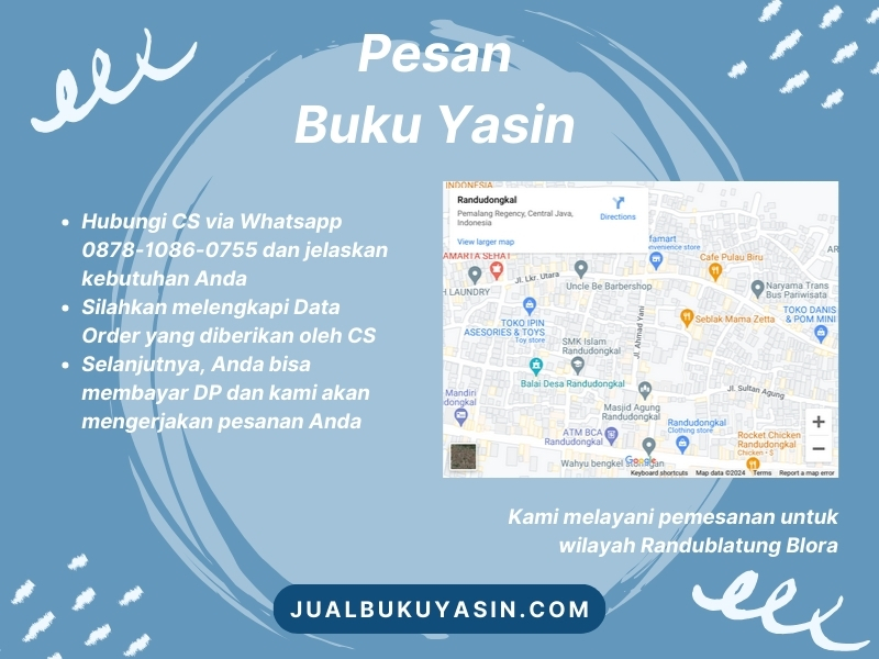 Percetakan Buku Yasin Randudongkal Pemalang, Tempat Cetak Buku Yasin Randudongkal Pemalang, Tempat Bikin Buku Yasin di Randudongkal Pemalang