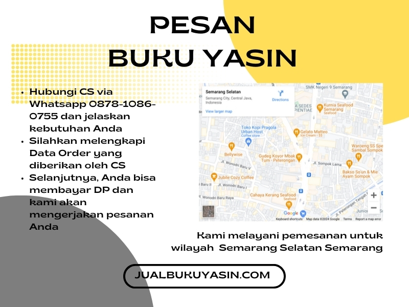 Percetakan Buku Yasin Semarang Selatan Semarang, Tempat Cetak Buku Yasin Semarang Selatan Semarang, Tempat Bikin Buku Yasin di Semarang Selatan Semarang