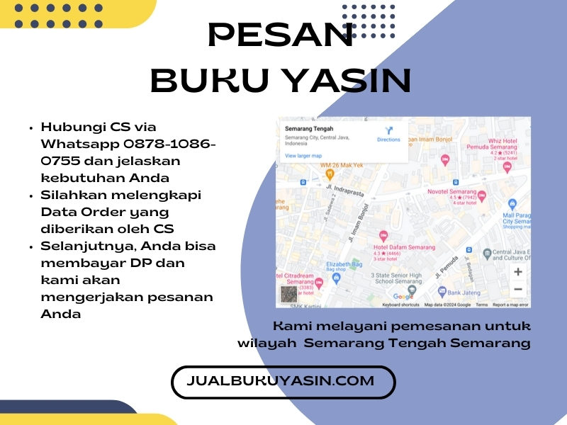 Percetakan Buku Yasin Semarang Tengah Semarang, Tempat Cetak Buku Yasin Semarang Tengah Semarang, Tempat Bikin Buku Yasin di Semarang Tengah Semarang
