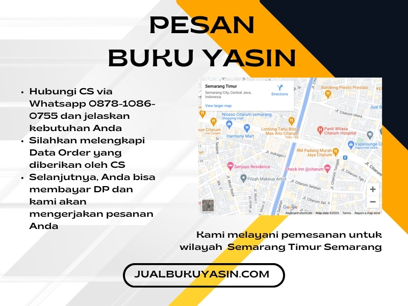 Percetakan Buku Yasin Semarang Timur Semarang, Tempat Cetak Buku Yasin Semarang Timur Semarang, Tempat Bikin Buku Yasin di Semarang Timur Semarang