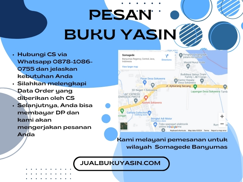 Percetakan Buku Yasin Somagede Banyumas, Tempat Cetak Buku Yasin Somagede Banyumas, Tempat Bikin Buku Yasin di Somagede Banyumas