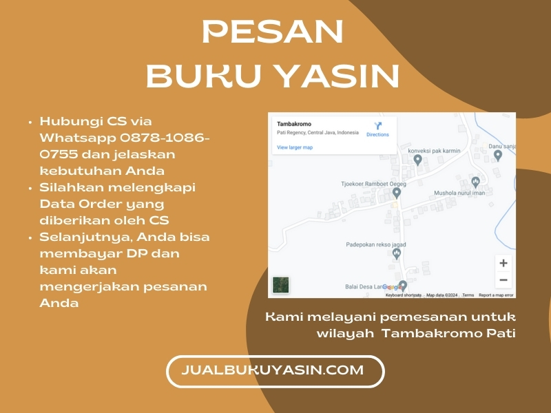 Percetakan Buku Yasin Tambakromo Pati, Tempat Cetak Buku Yasin Tambakromo Pati, Tempat Bikin Buku Yasin di Tambakromo Pati
