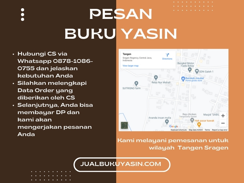 Percetakan Buku Yasin Tangen Sragen, Tempat Cetak Buku Yasin Tangen Sragen, Tempat Bikin Buku Yasin di Tangen Sragen