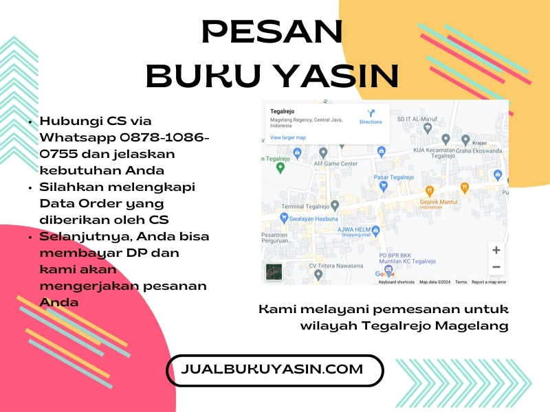 Percetakan Buku Yasin Tegalrejo Magelang, Tempat Cetak Buku Yasin Tegalrejo Magelang, Tempat Bikin Buku Yasin di Tegalrejo Magelang