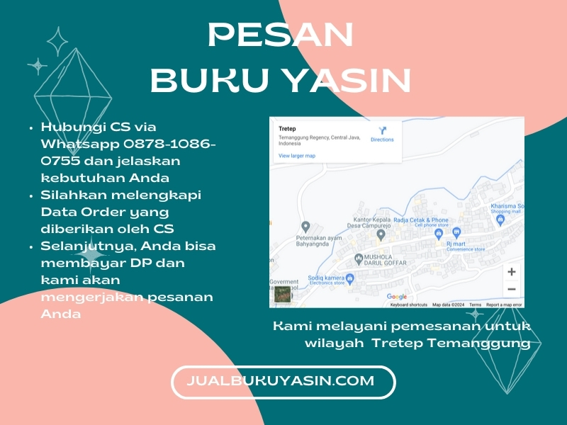 Percetakan Buku Yasin Tretep Temanggung, Tempat Cetak Buku Yasin Tretep Temanggung, Tempat Bikin Buku Yasin di Tretep Temanggung