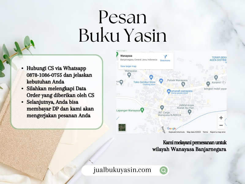 Cetak Buku Yasin Wanayasa Banjarnegara