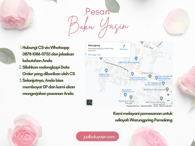 Percetakan Buku Yasin Warungpring Pemalang, Tempat Cetak Buku Yasin Warungpring Pemalang, Tempat Bikin Buku Yasin di Warungpring Pemalang