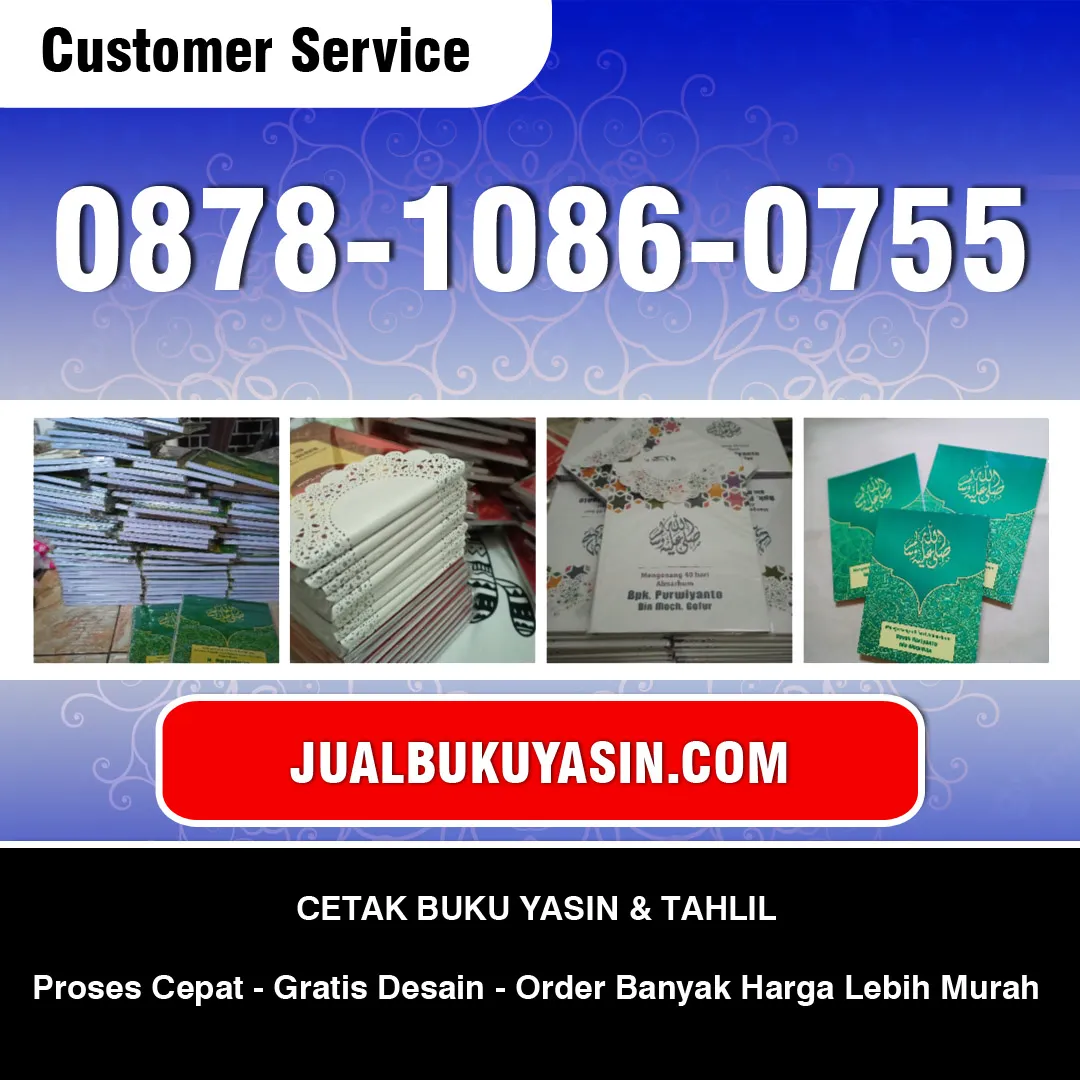 Cetak Buku Yasin Banjarnegara