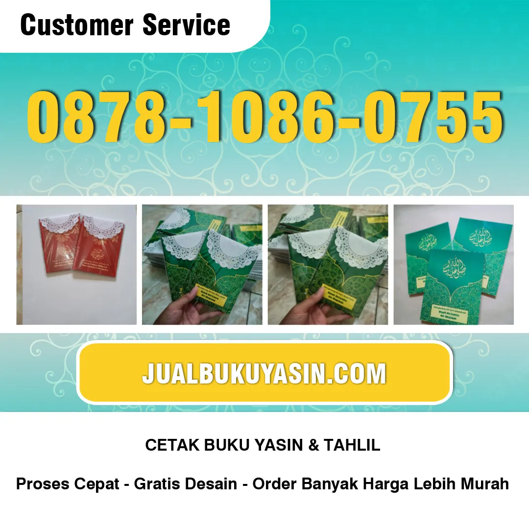 Cetak Buku Yasin Batur Banjarnegara