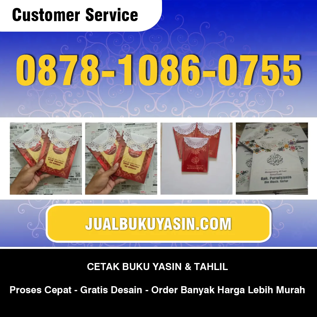 Cetak Buku Yasin Kalibening Banjarnegara